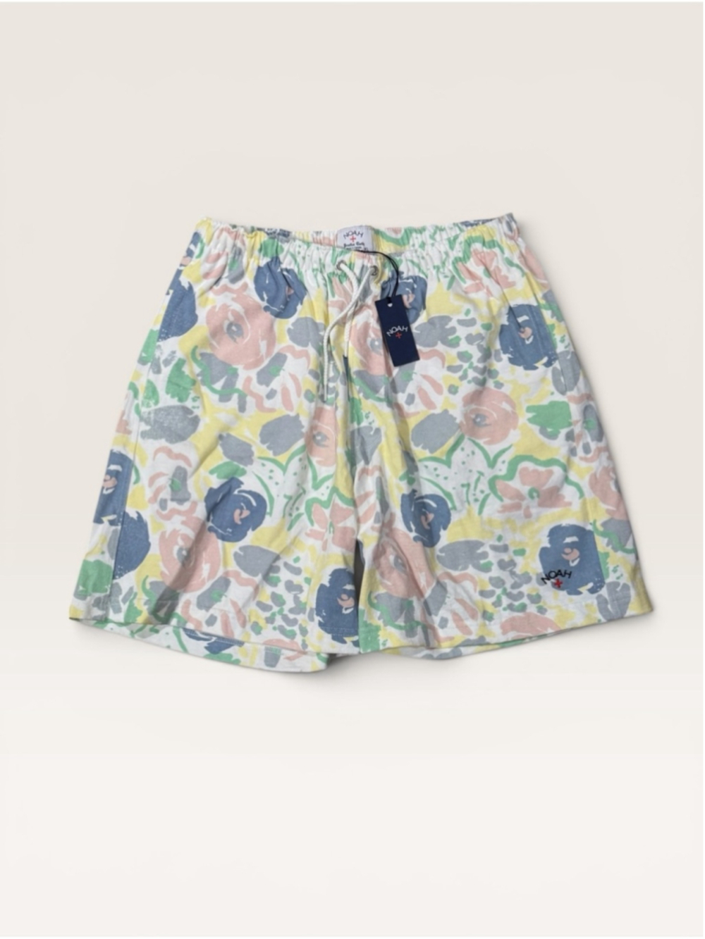 Noah NYC Men's XL Pastel Floral Practice Cloth Shorts
